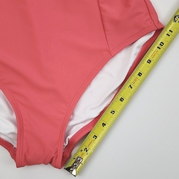 DKNY Coral One-Piece Swimsuit - Picture 14 of 16